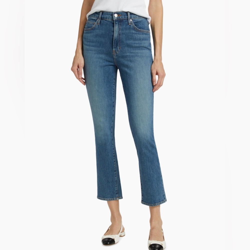 Veronica Beard High Rise Ankle Slim Jeans